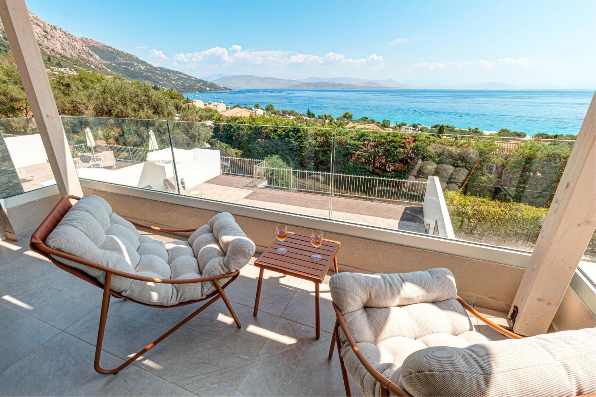 Villa Corfu Ocean View Aglaia *